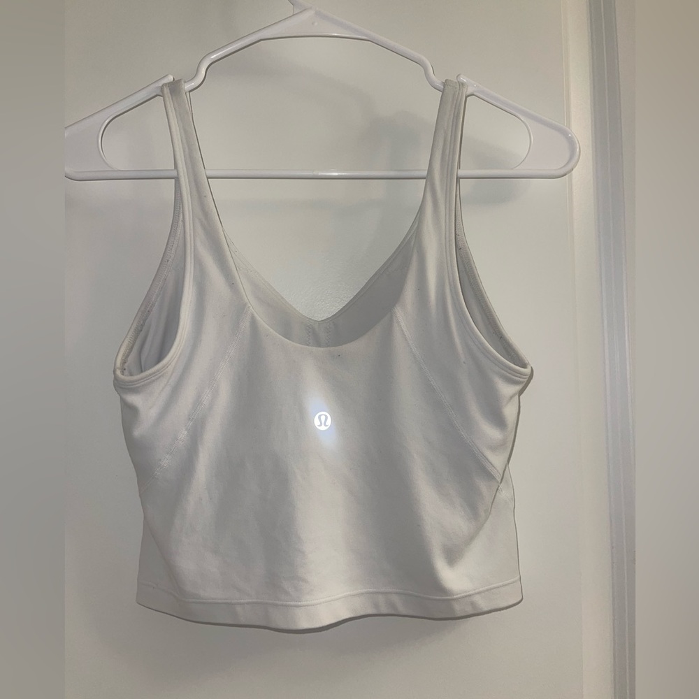 Lululemon White Align Tank Top